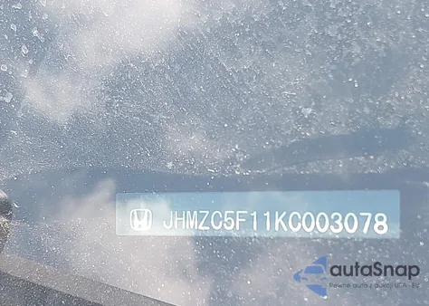 2019 Honda Clarity Plug-In Hybrid из США, поврежденный, VIN JHMZC5F11KC003078